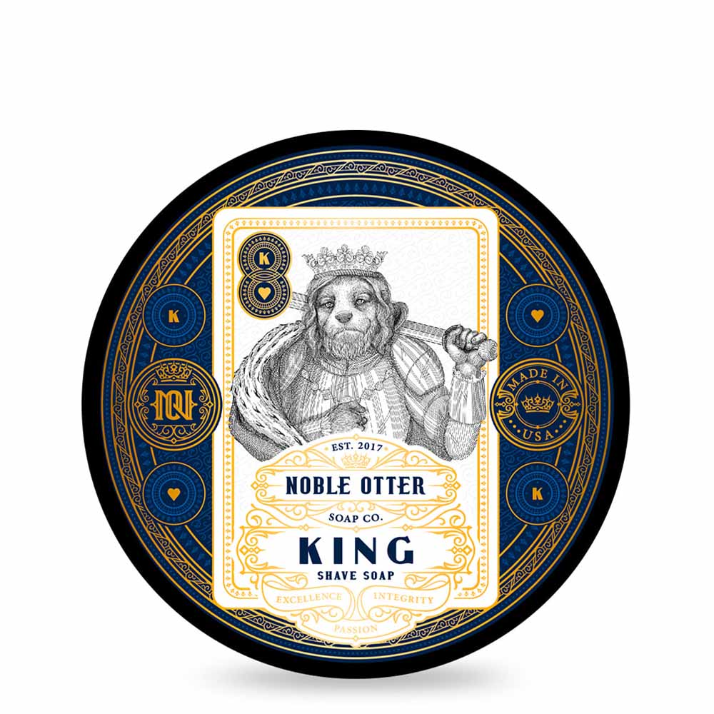 Noble Otter Sapone da barba – King