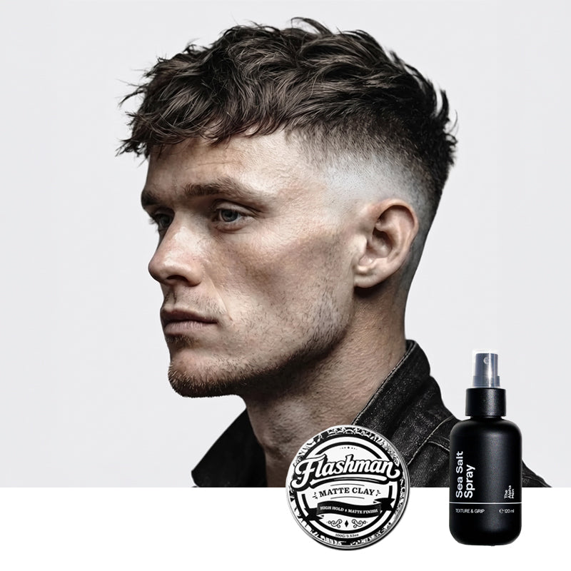 The Alpha Men Kit essenziale Frangia Texturizzata
