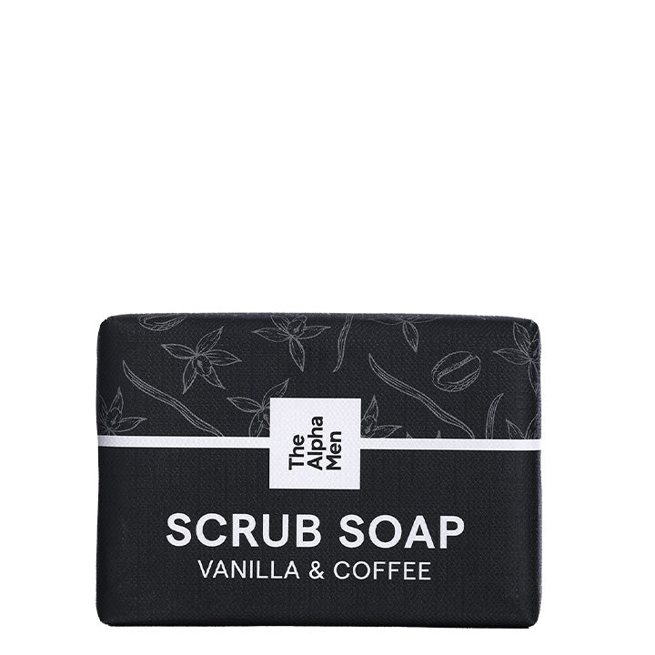 The Alpha Men Saponetta Scrub – Vaniglia & Caffè