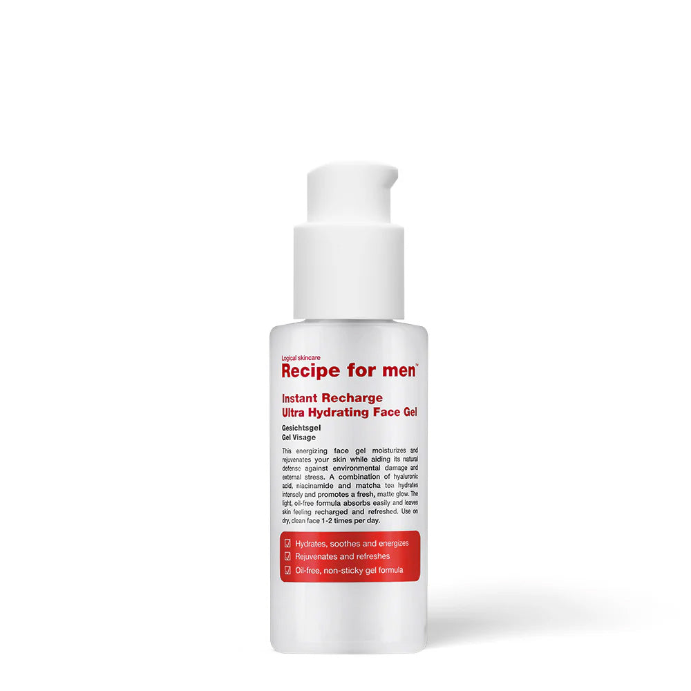 Recipe for Men Gel viso ultra idratante