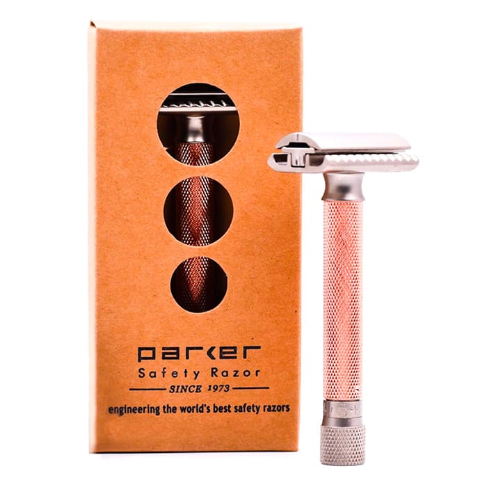 Parker Rasoio di sicurezza Variant regolabile oro rosa