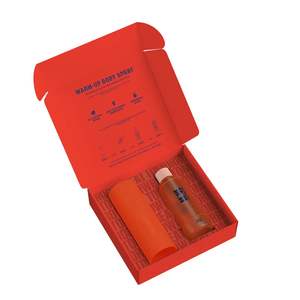 MOVE Daily Sports Care Kit iniziale Spray Corpo Riscaldante