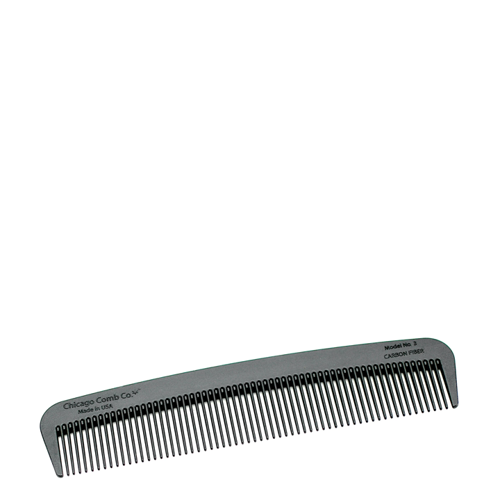 Chicago Comb Co. Modello N. 3 in Fibra di Carbonio