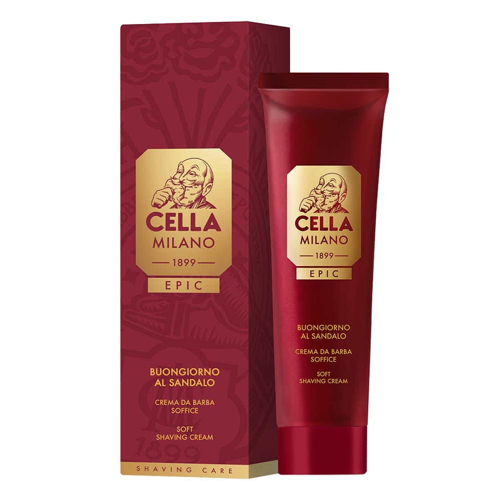 Cella Milano Epic Crema da Barba – Buongiorno al Sandalo