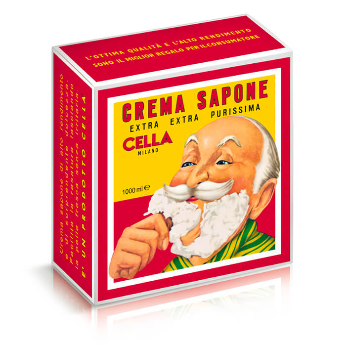 Cella Milano Crema da Barba – Formato Professionale