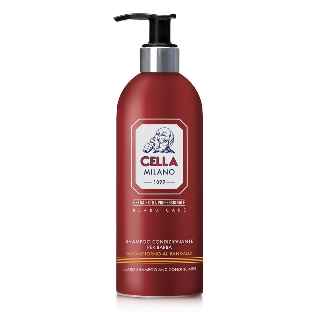 Cella Milano Shampoo Balsamo per Barba – Buongiorno al Sandalo