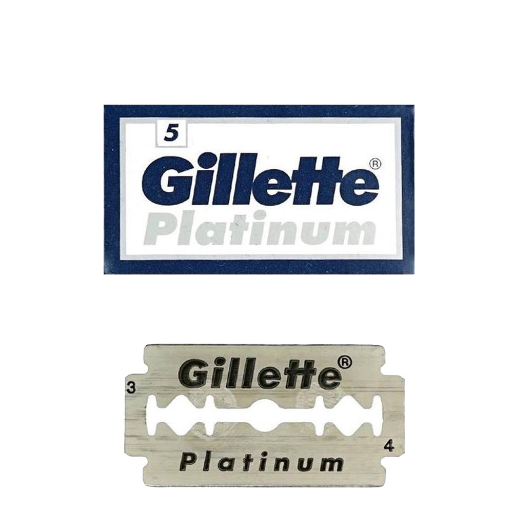 Gillette Lamette a doppio taglio Platinum