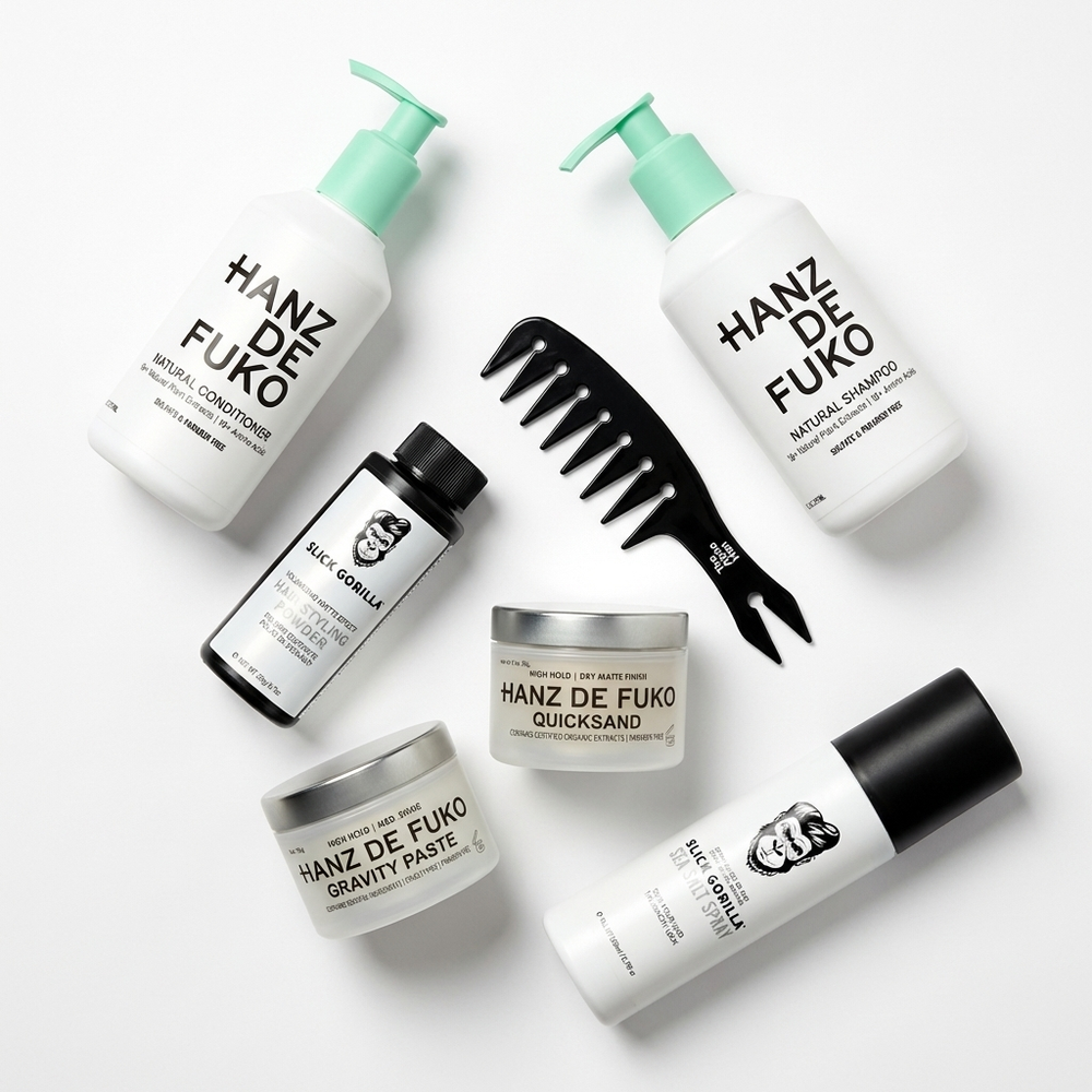 The Alpha Men Kit signature Frange Texturizzata