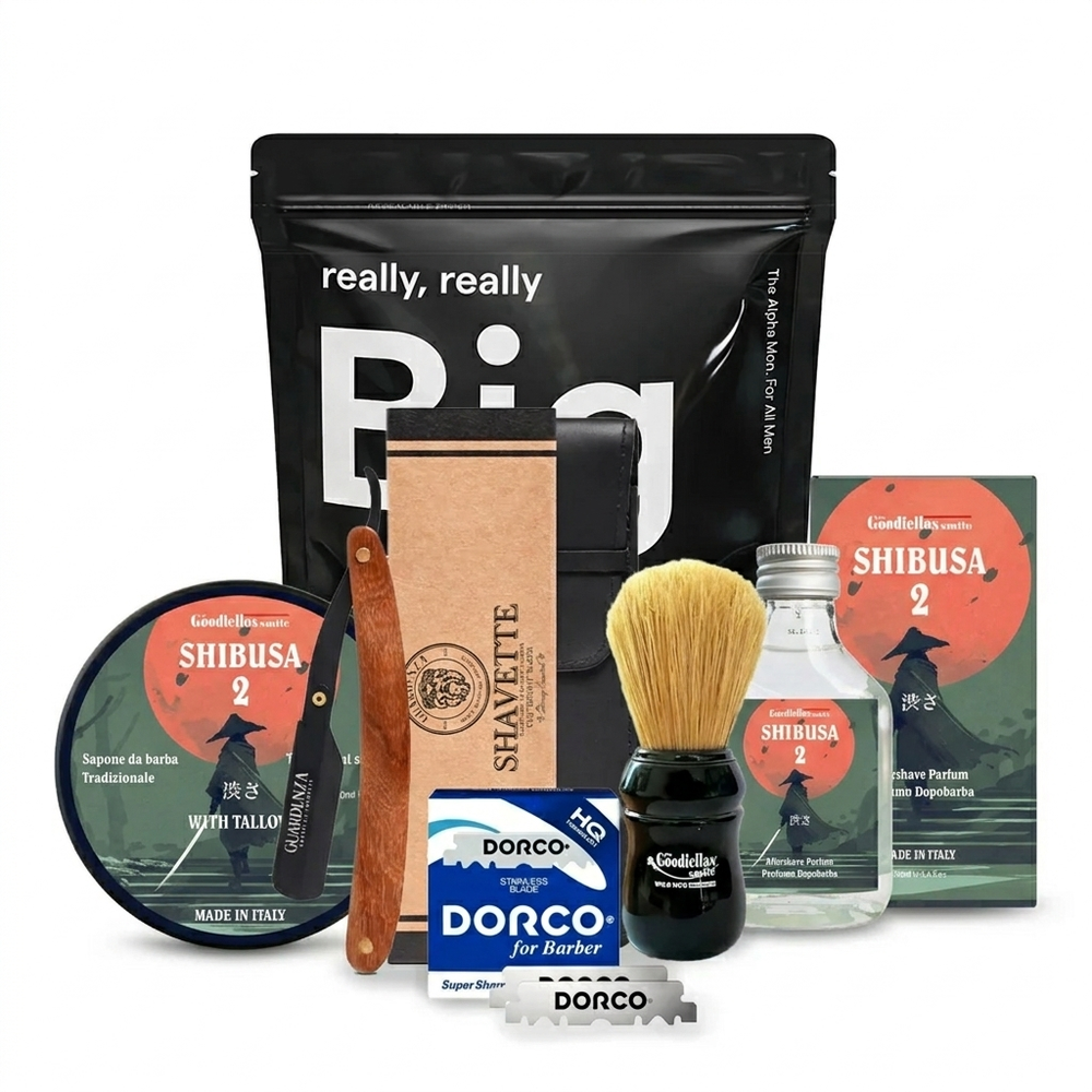 The Alpha Men Kit iniziale Shavette