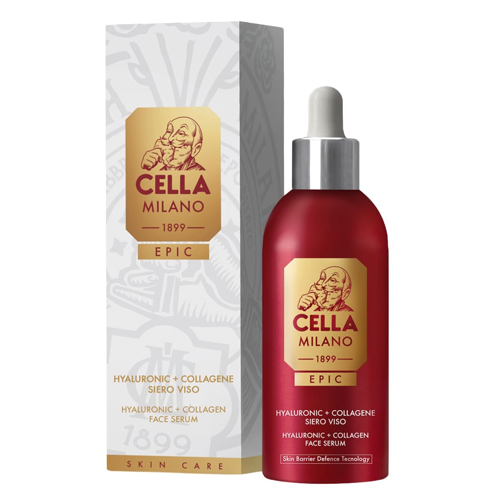 Cella Milano Epic Siero Viso – Acido Ialuronico + Collagene