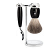 Set da barba Vivo 3 pezzi - Nero