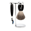 Set da barba Vivo 3 pezzi - Nero