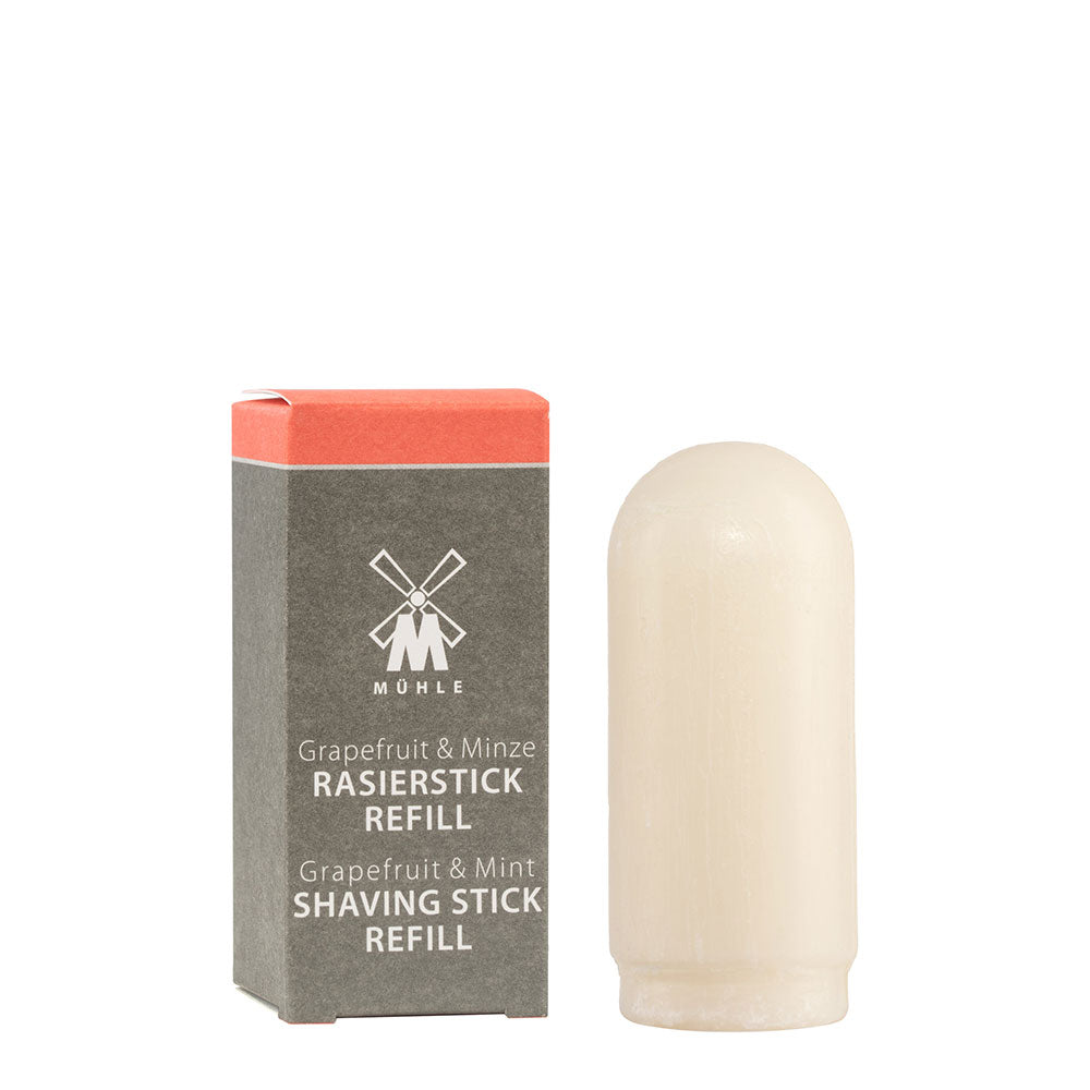 Stick di sapone da barba ricarica pompelmo e menta, 65g