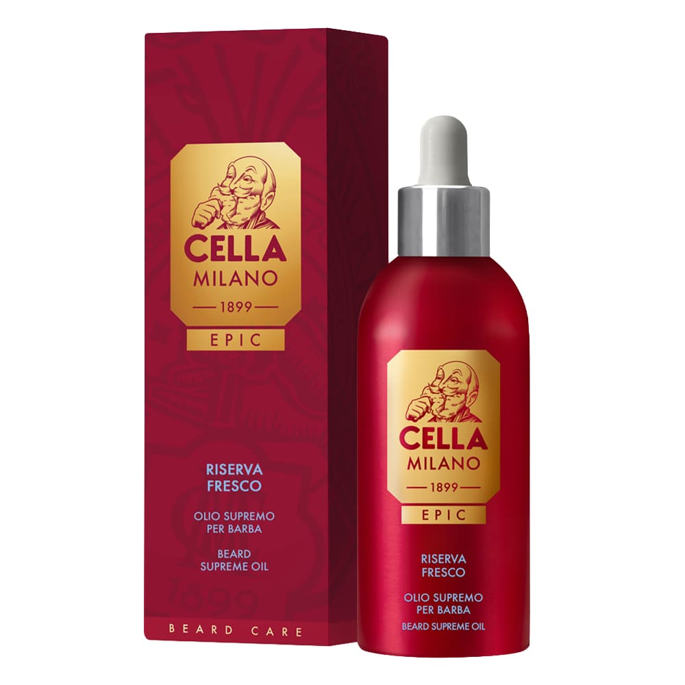 Cella Milano Epic Olio da Barba – Riserva Fresco