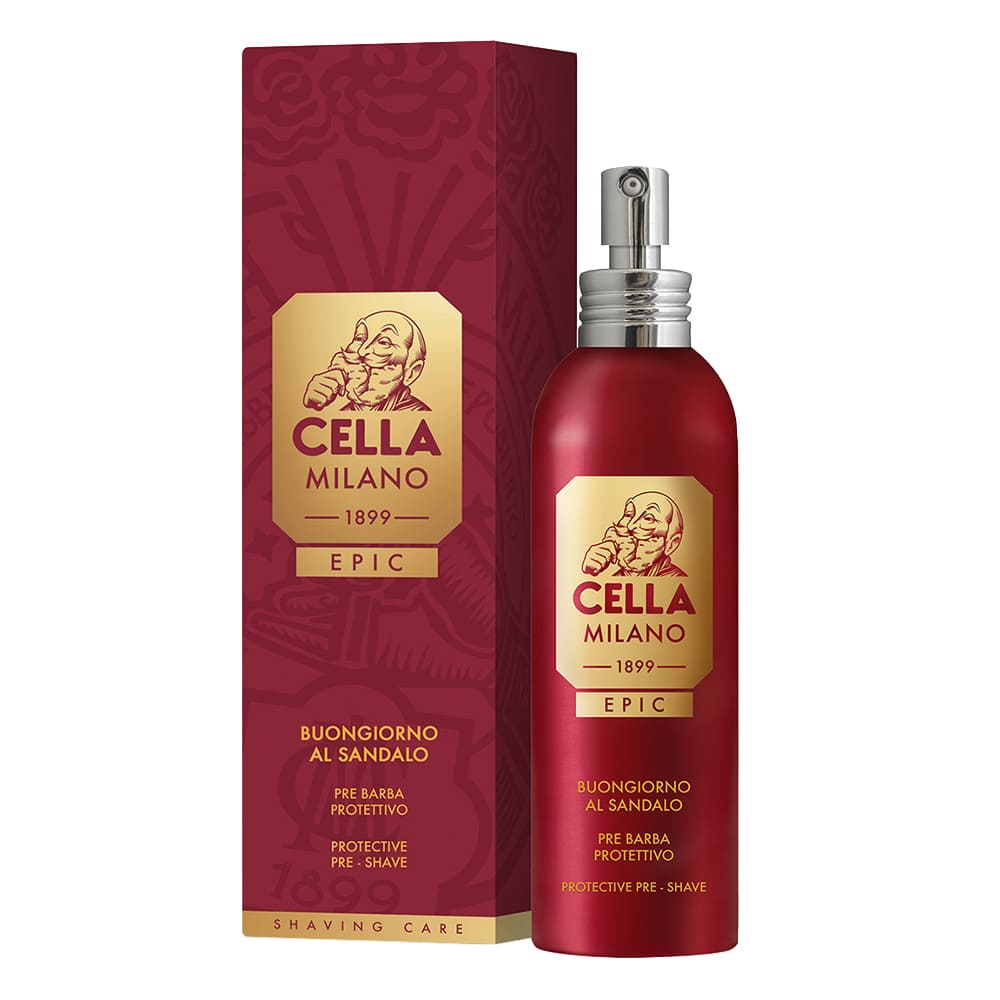 Cella Milano Epic Pre-Barba Protettivo – Buongiorno al Sandalo