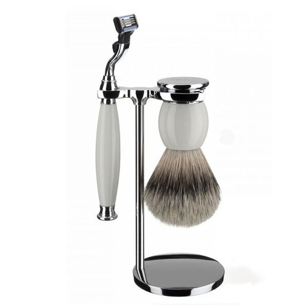 Set da barba 3 pezzi Sophist - Porcelain Mach3
