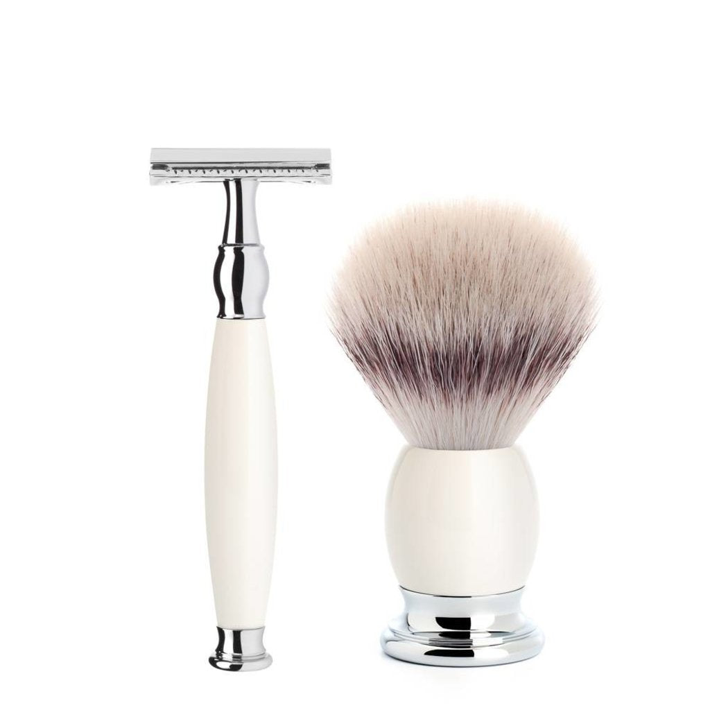 Set da barba Sophist 4 pezzi – Porcelain