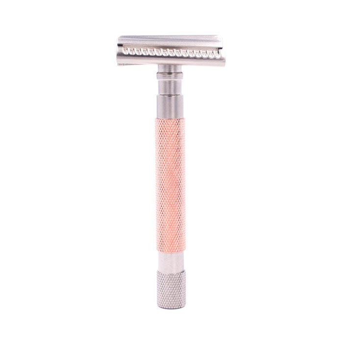 Parker Rasoio di sicurezza Semi Slant oro rosa