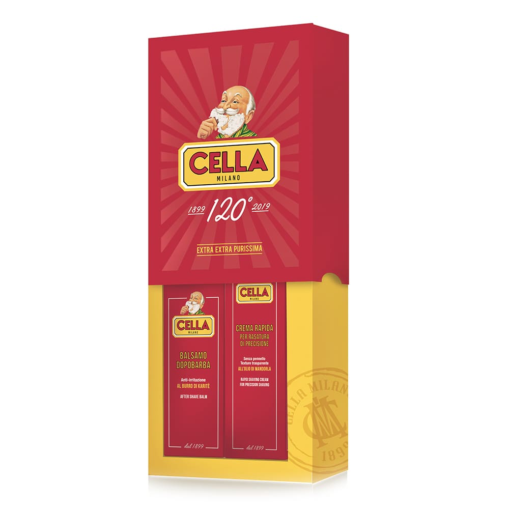 Cella Milano Set da Barba – Crema Rapida e Balsamo