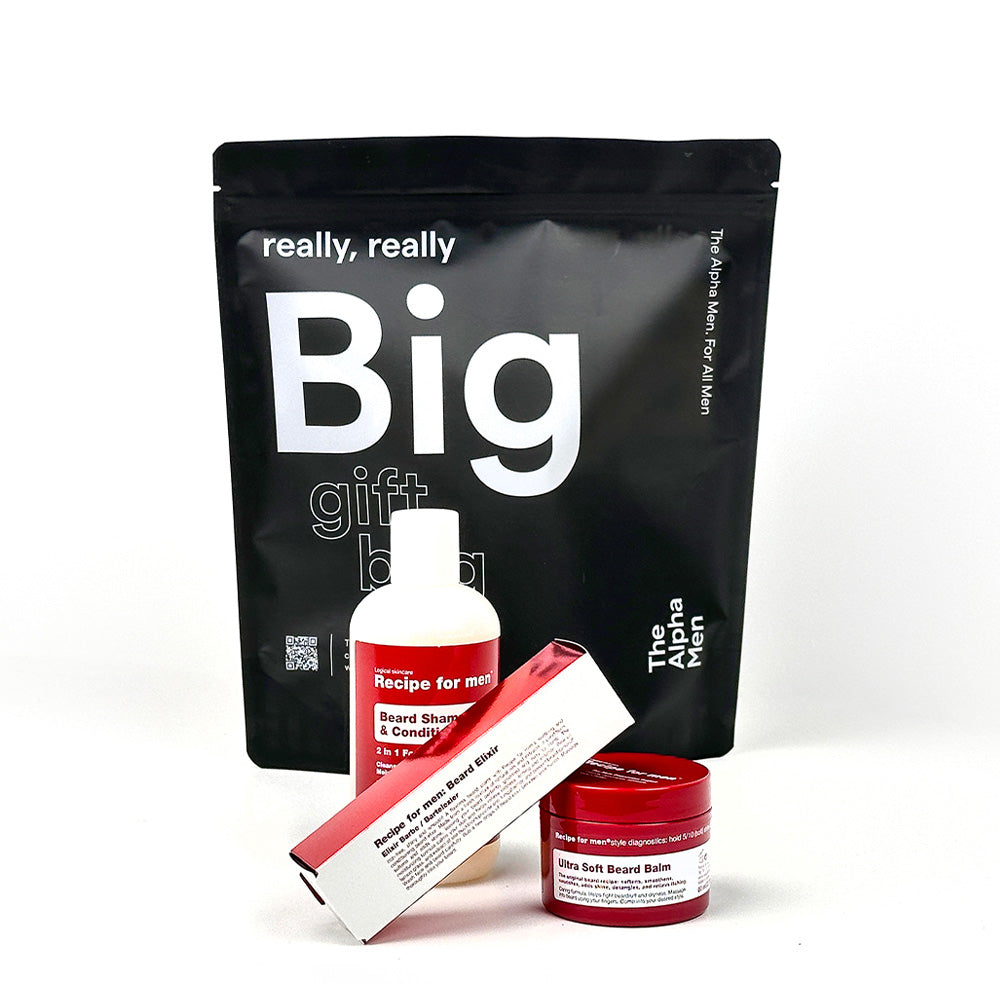 The Alpha Men Set cura barba+
