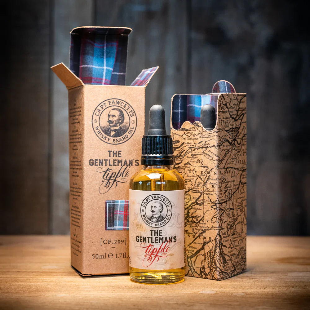 Captain Fawcett Beard Oil – Whisky