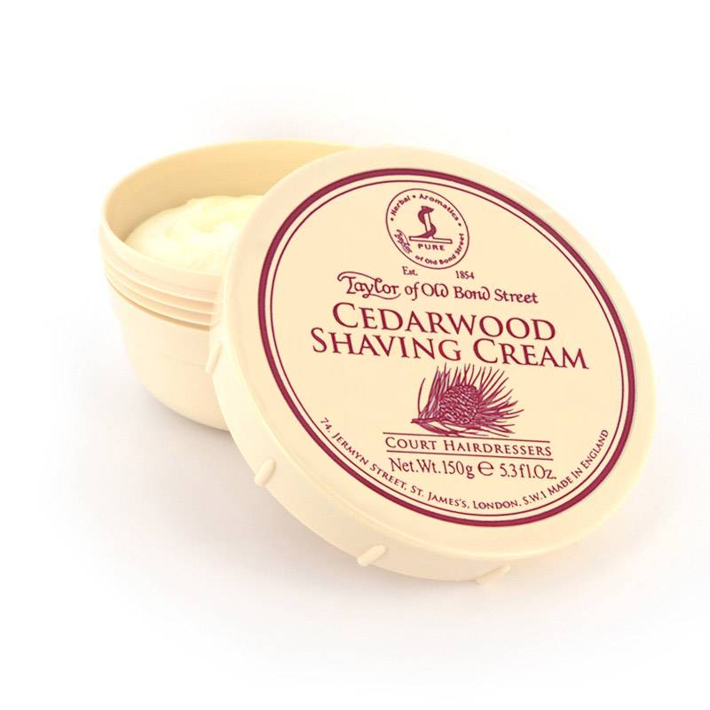 Taylor of Old Bond Street Crema da barba – Legno di Cedro