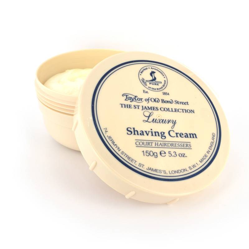 Taylor of Old Bond Street Shaving Cream – St. James Collection