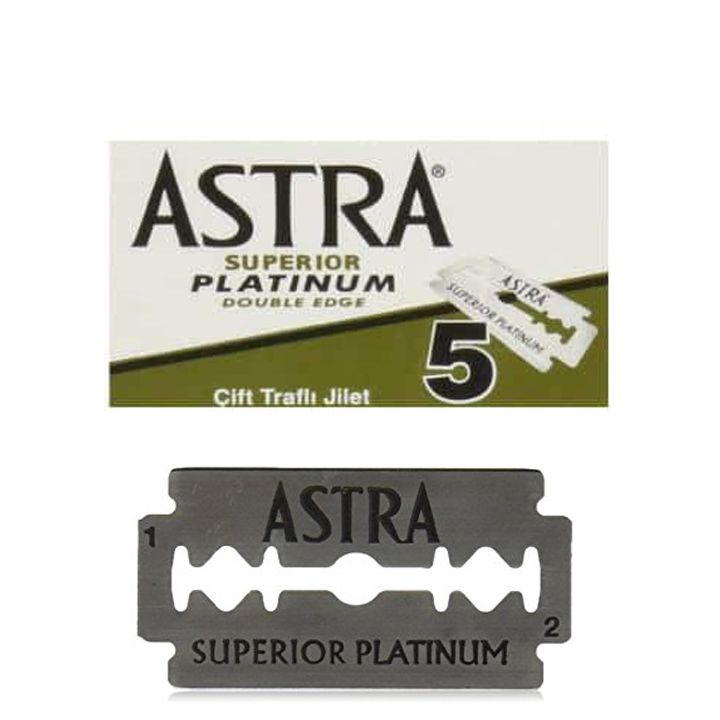 Astra Lamette a doppio taglio Platinum Superior