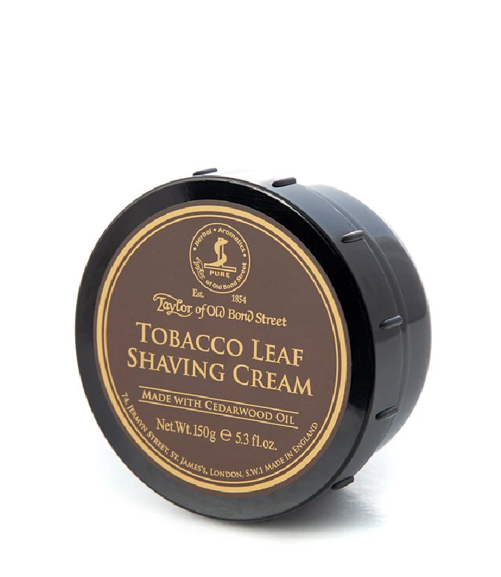 Taylor of Old Bond Street Crema da barba – Foglia di Tabacco