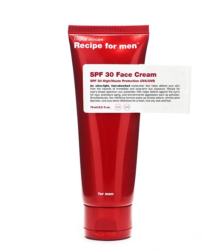 Recipe for Men Crema viso – SPF 30