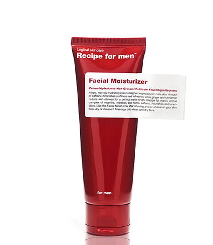 Recipe for Men Facial Moisturizer