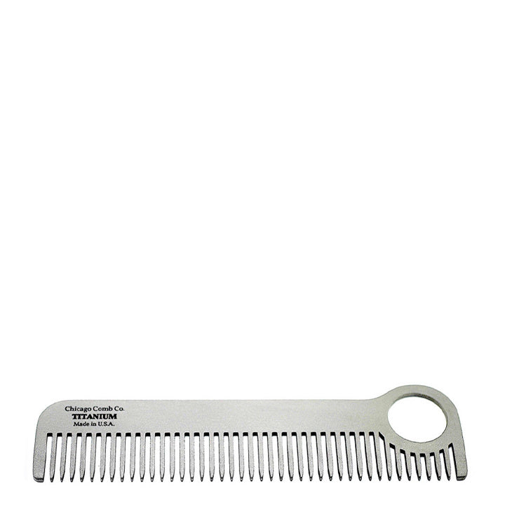 Chicago Comb Co. Pettine per capelli Modello N. 1 – Titanium