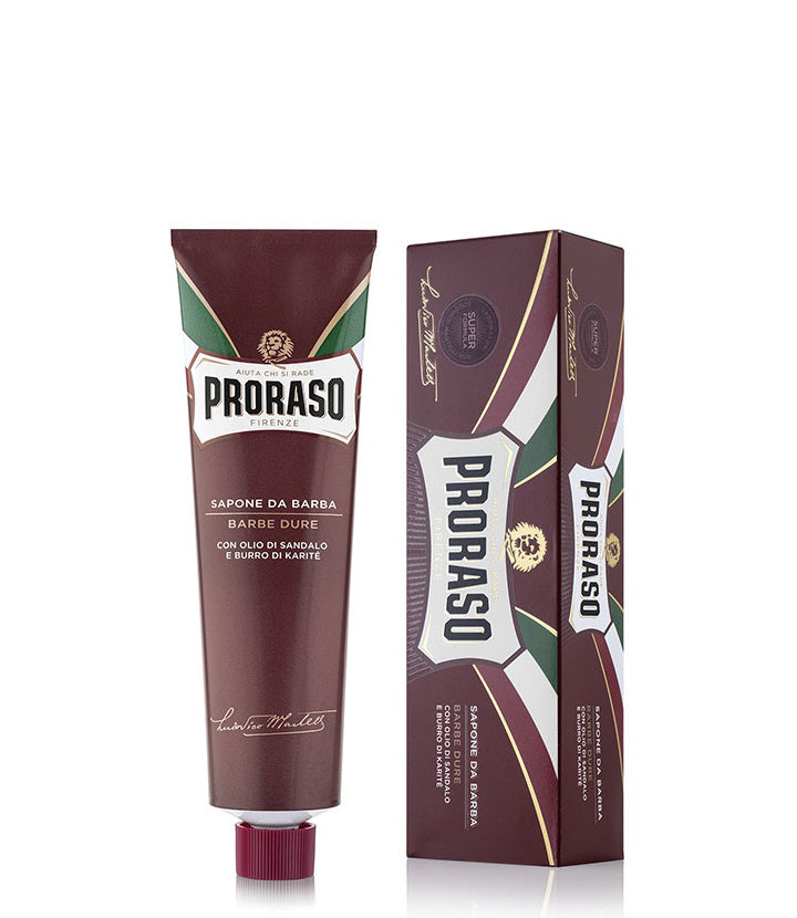 Proraso Crema da barba – Sandalo Rosso & Burro di Karité