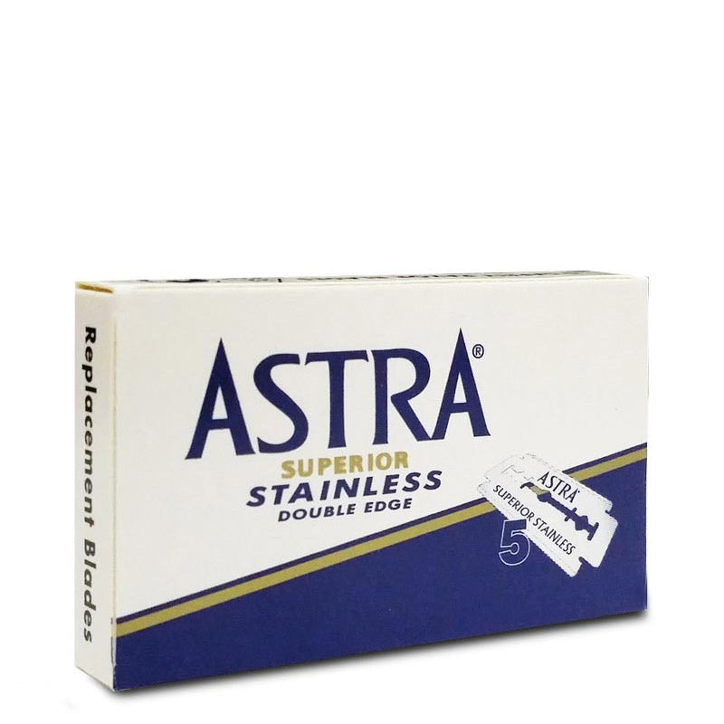 Astra Lamette a doppio taglio in acciaio inossidabile Superior