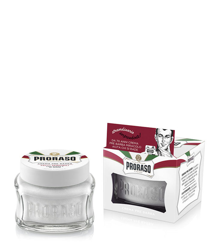 Proraso Crema pre-barba – Tè Verde Bianco & Avena