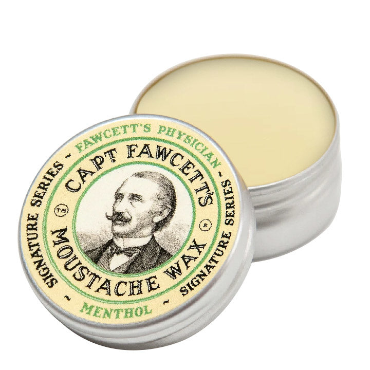 Captain Fawcett Cera per baffi – Physician Menthol