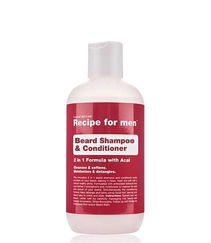 Recipe for Men Shampoo da barba & Balsamo