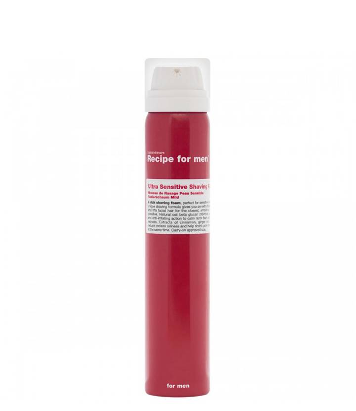 Recipe for Men Schiuma da barba Ultra Sensitive