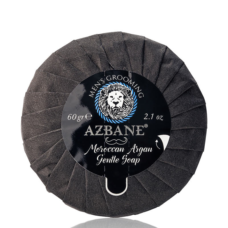 Azbane Sapone da barba delicato all'Olio di Argan del Marocco