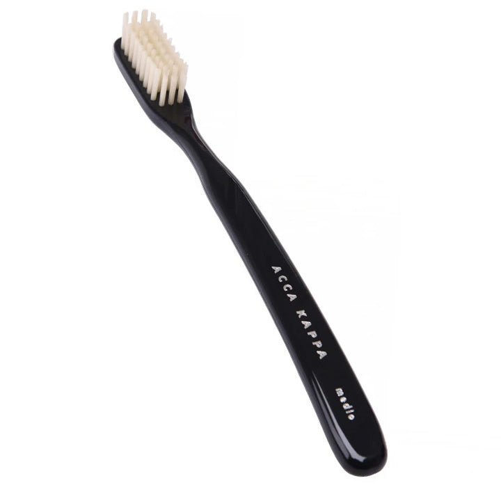 Acca Kappa Spazzolino da denti – Nylon Vintage – Medio – Nero
