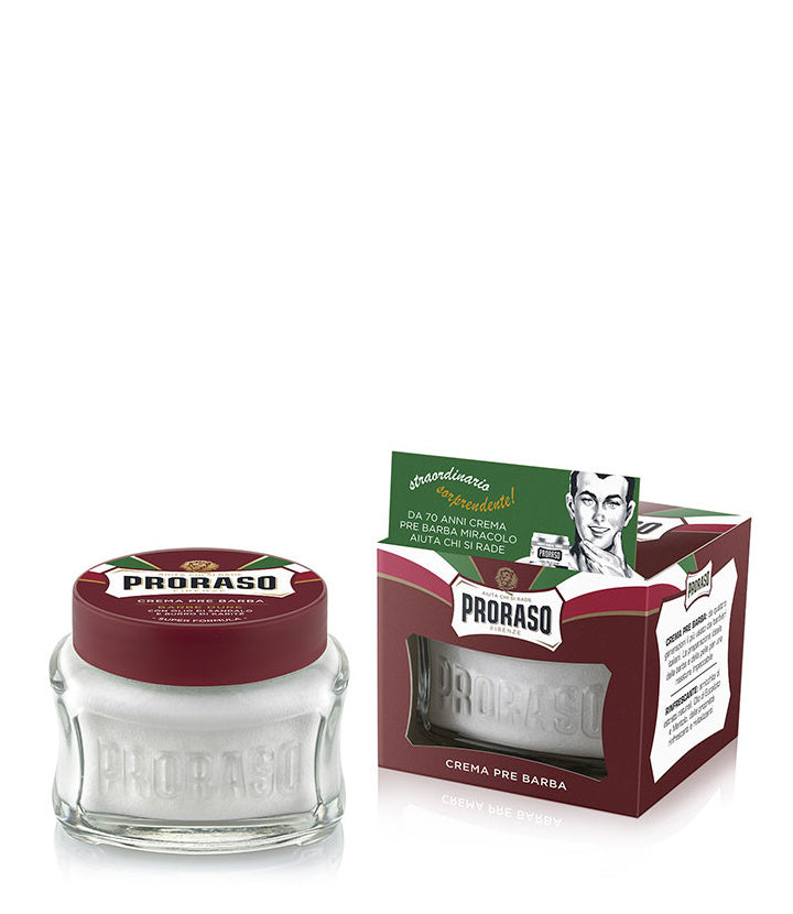 Proraso Crema pre-barba – Sandalo Rosso