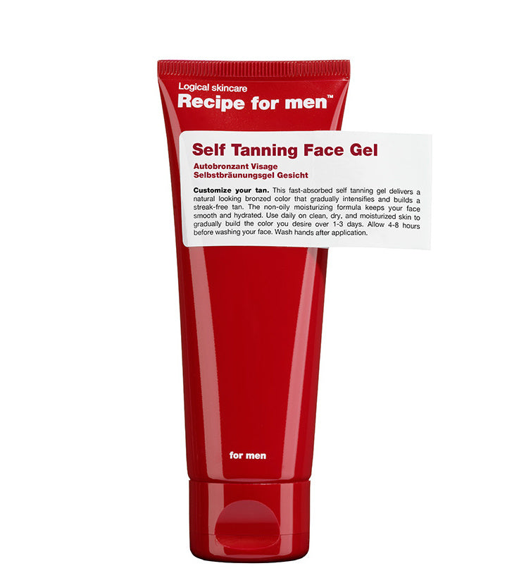 Recipe for Men Gel autoabbronzante viso