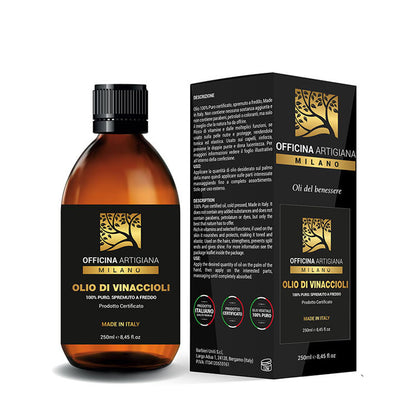 Immagine di Olio di semi d'uva certificato 100% puro