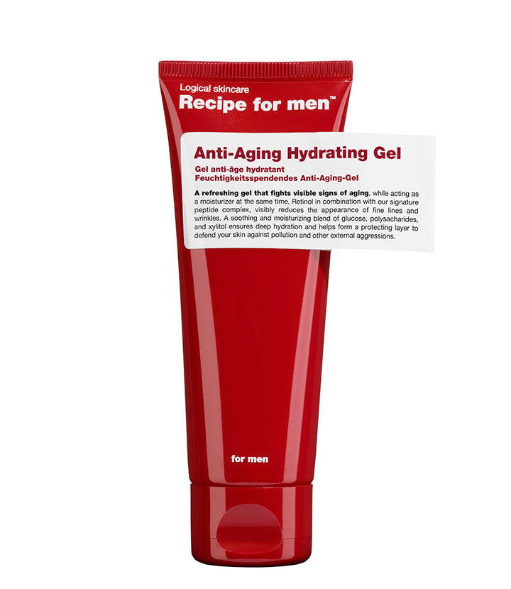Recipe for Men Gel idratante anti-età
