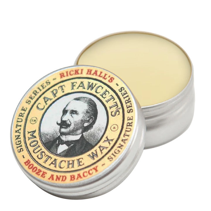 Captain Fawcett Cera per baffi – Ricki Hall Booze & Baccy