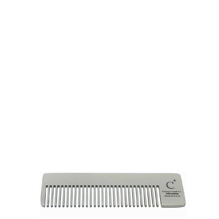 Chicago Comb Co. Pettine per capelli Modello N. 4 – Titanium
