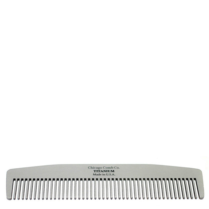 Chicago Comb Co. Pettine per capelli Modello N. 3 – Titanium
