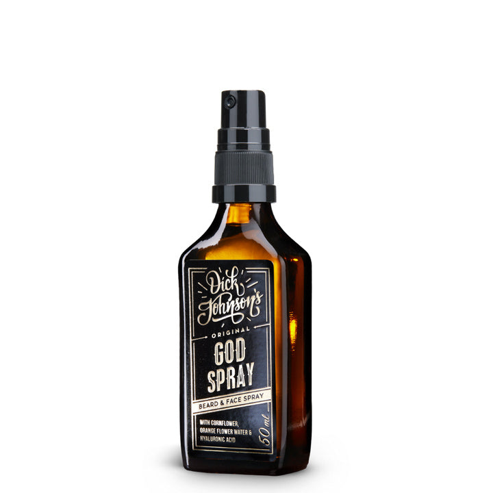 Dick Johnson God Spray – Spray per barba e viso