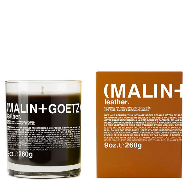 Malin+Goetz Candela profumata – Cuoio