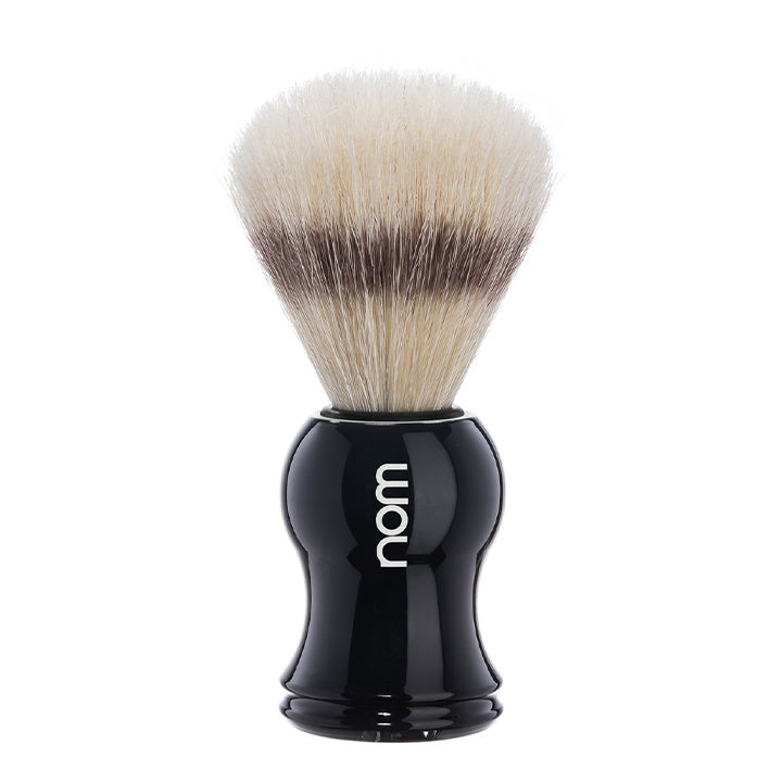 NOM Pennello da barba Gustav – Nero – Setola Pura